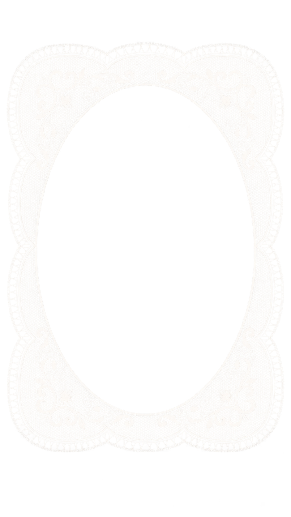 白色花卉蕾絲